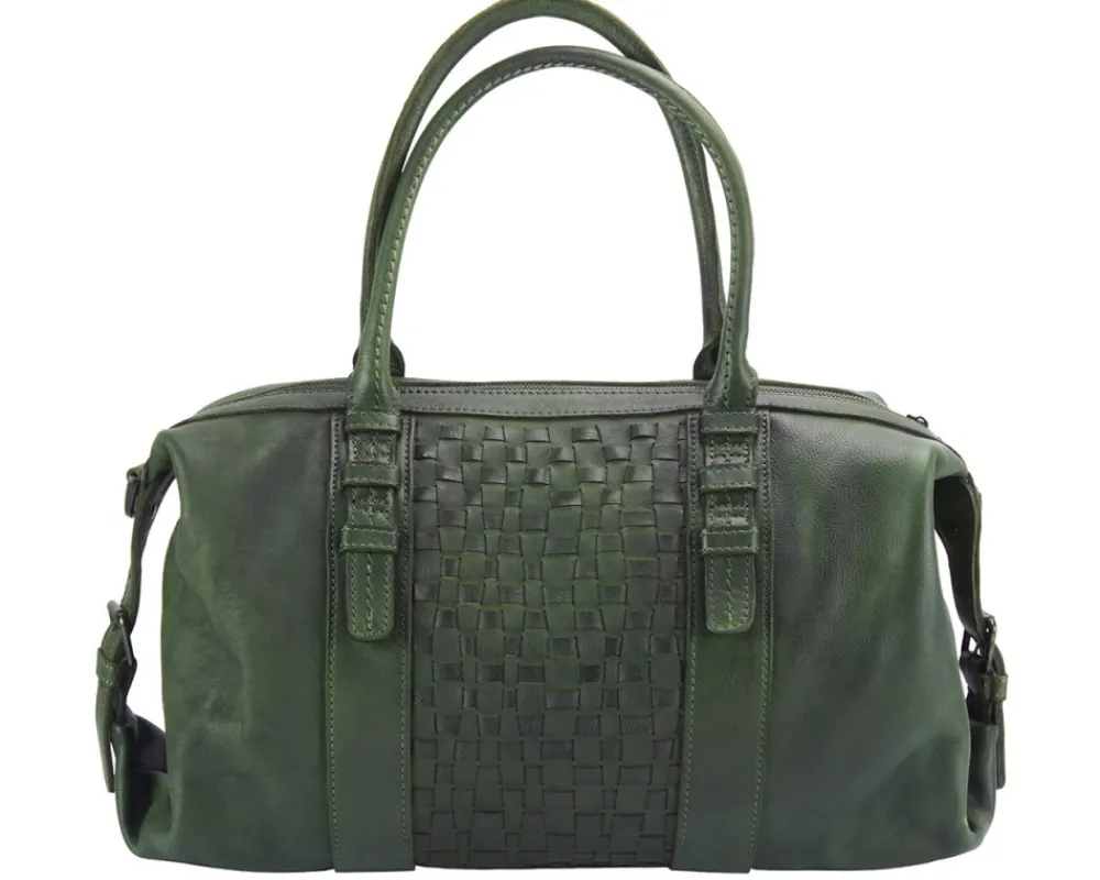 Agnese Leather Handbag*Florence Clearance
