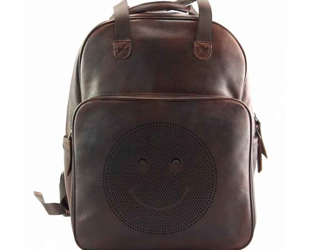 Alessandro Vintage Leather Backpack*Florence Sale