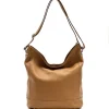 Alisia Leather Hobo Bag*Florence Outlet