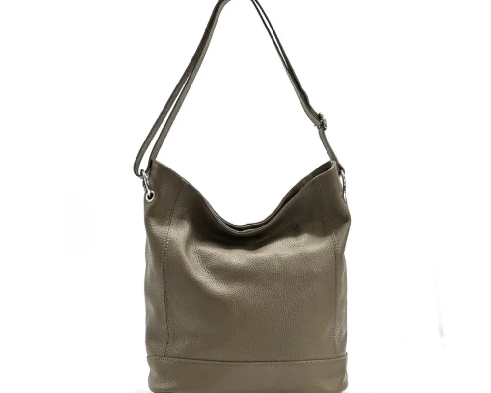 Alisia Leather Hobo Bag*Florence Outlet