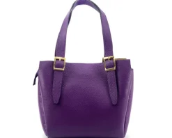 Alyssa Leather Shopping Bag*Florence Fashion