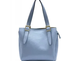 Alyssa Leather Shopping Bag*Florence Fashion
