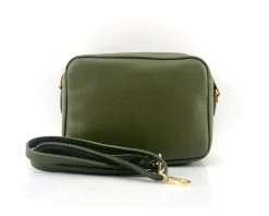 Amara GM Leather Shoulder Bag*Florence Outlet