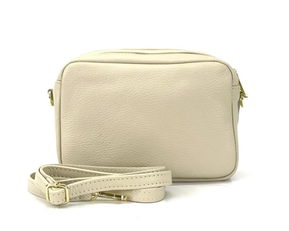 Amara GM Leather Shoulder Bag*Florence Outlet