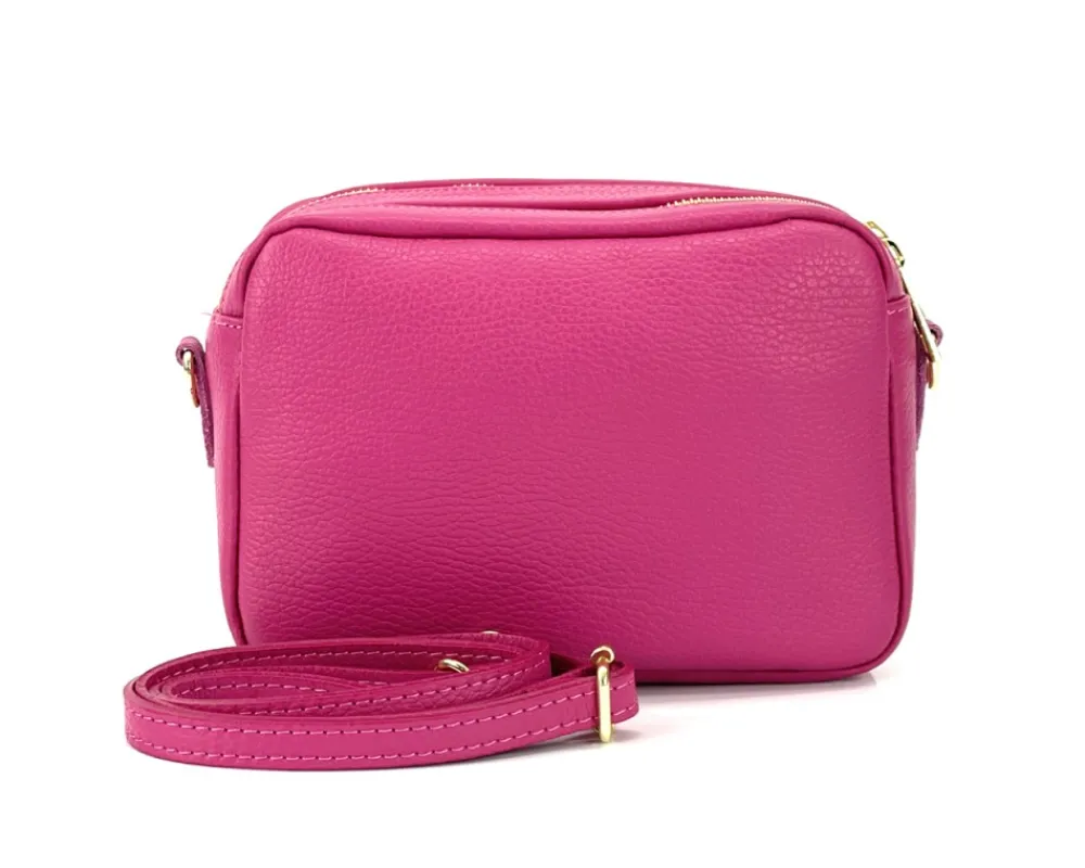 Amara GM Leather Shoulder Bag*Florence Outlet