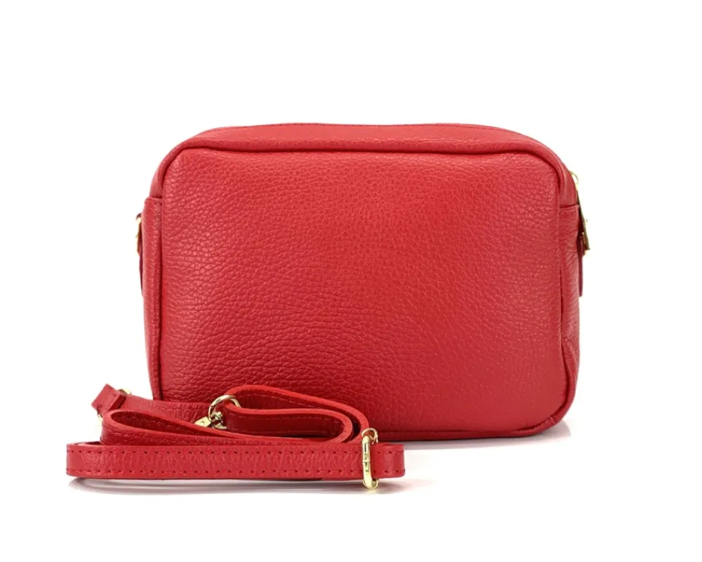 Amara GM Leather Shoulder Bag*Florence Outlet