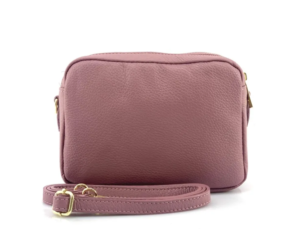 Amara GM Leather Shoulder Bag*Florence Outlet