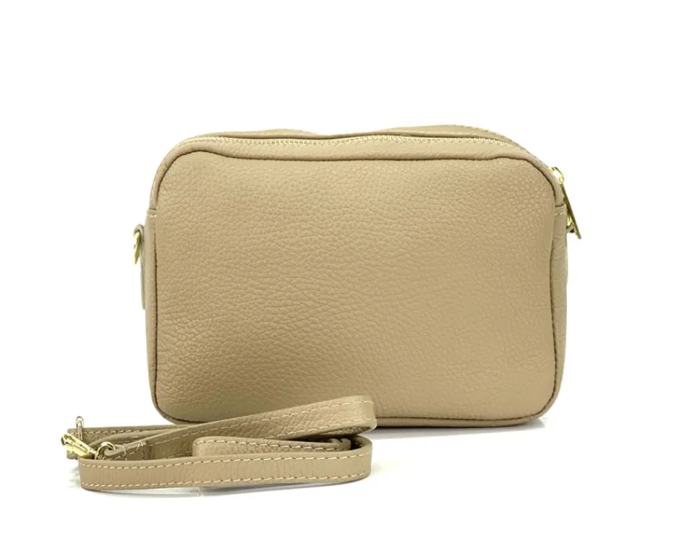 Amara GM Leather Shoulder Bag*Florence Outlet