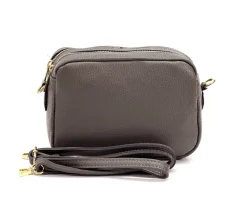 Amara GM Leather Shoulder Bag*Florence Outlet