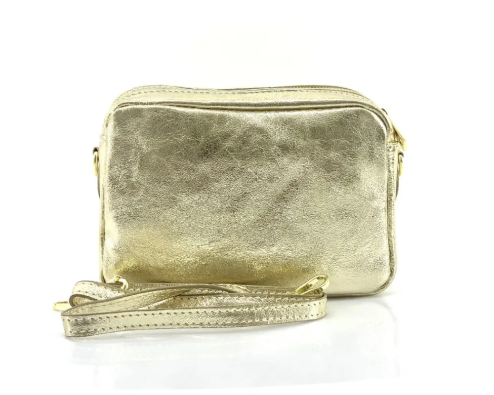Amara GM Leather Shoulder Bag*Florence Outlet