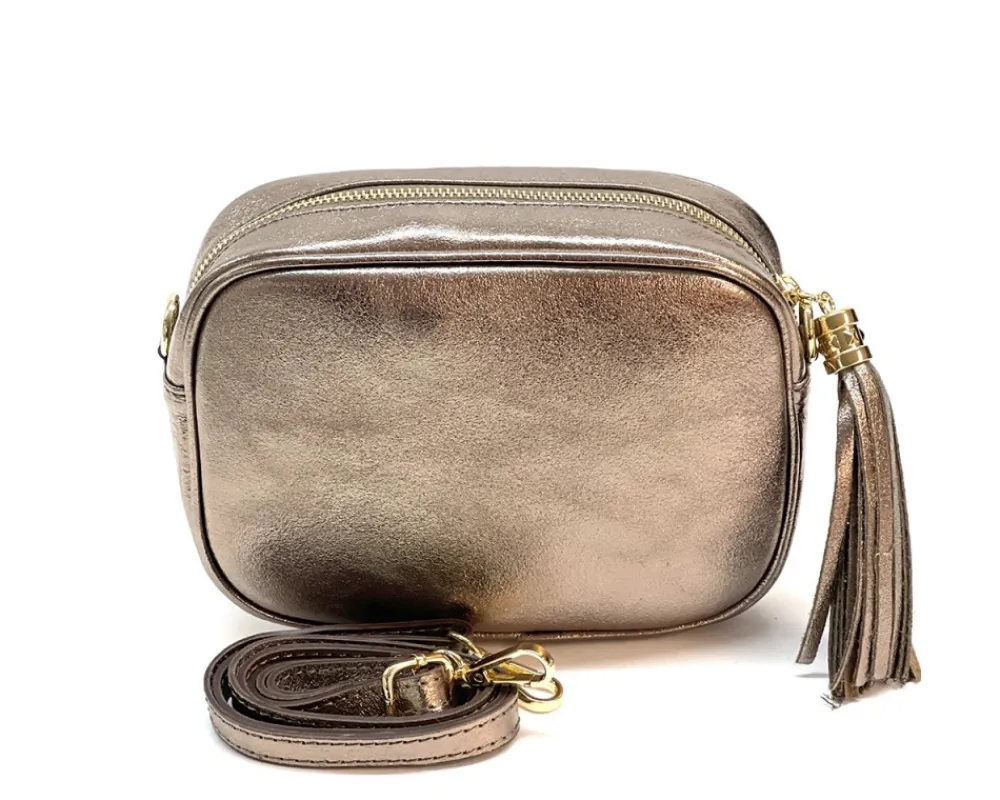 Amara leather shoulder bag*Florence Discount