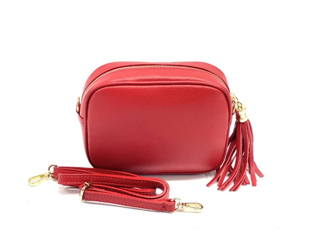 Amara leather shoulder bag*Florence Discount