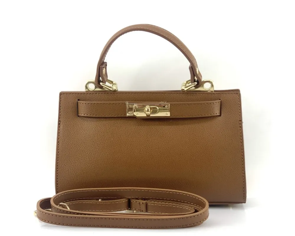 Ambra Leather Handbag*Florence Hot