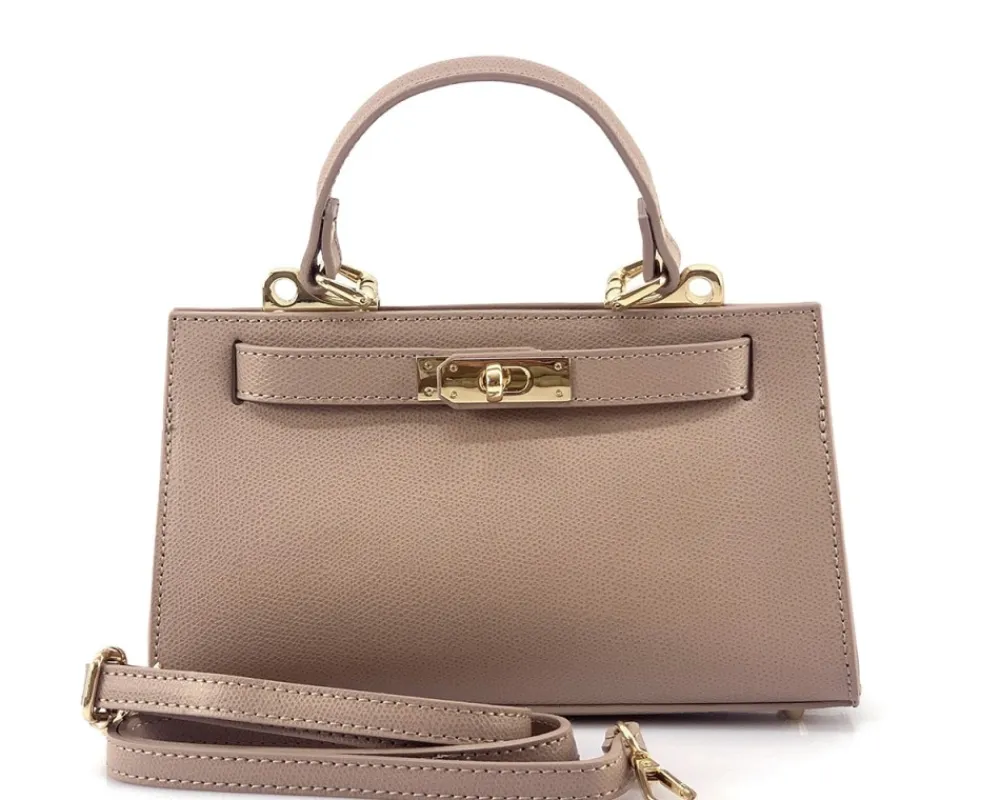 Ambra Leather Handbag*Florence Hot