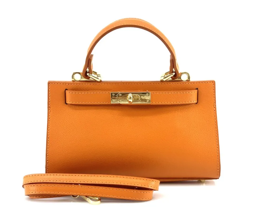 Ambra Leather Handbag*Florence Hot