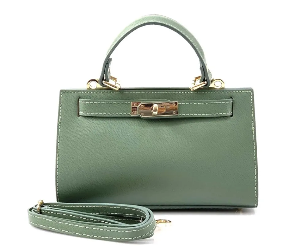 Ambra Leather Handbag*Florence Hot