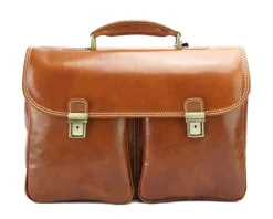 Andrea Leather Business briefcase*Florence Sale