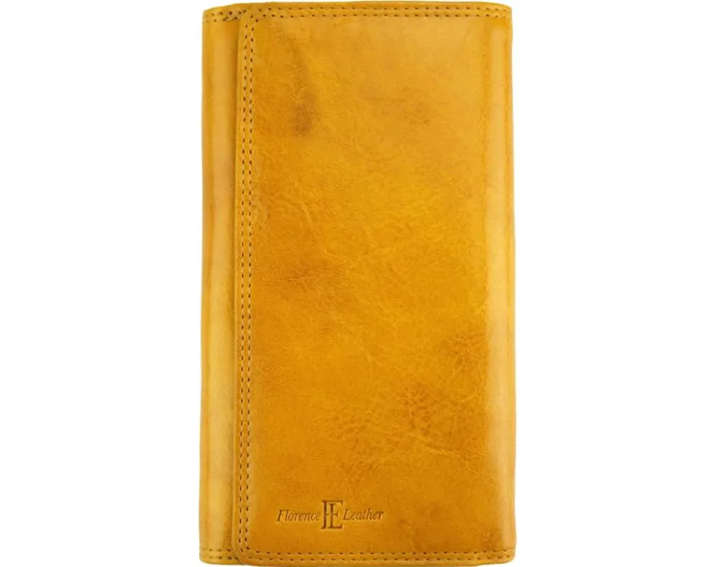 Aurora V leather wallet*Florence Online