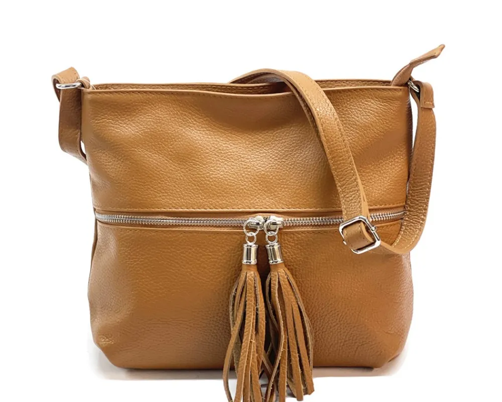 BE FREE Italian Leather Crossbody Bag*Florence Clearance