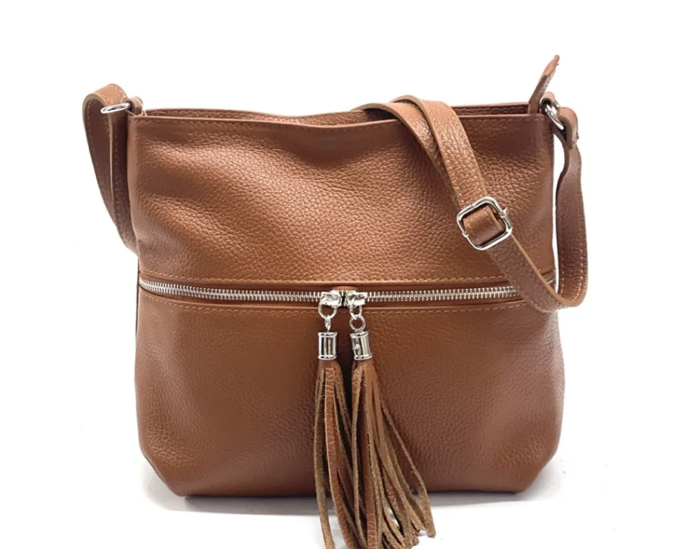 BE FREE Italian Leather Crossbody Bag*Florence Clearance