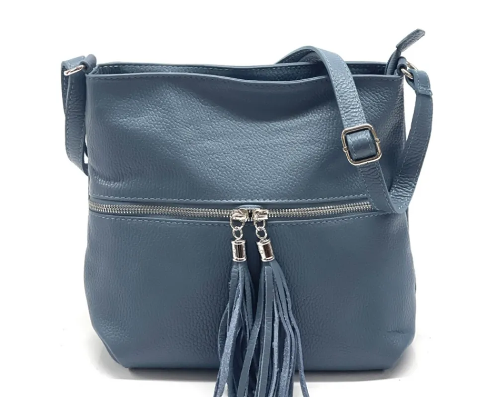 BE FREE Italian Leather Crossbody Bag*Florence Clearance