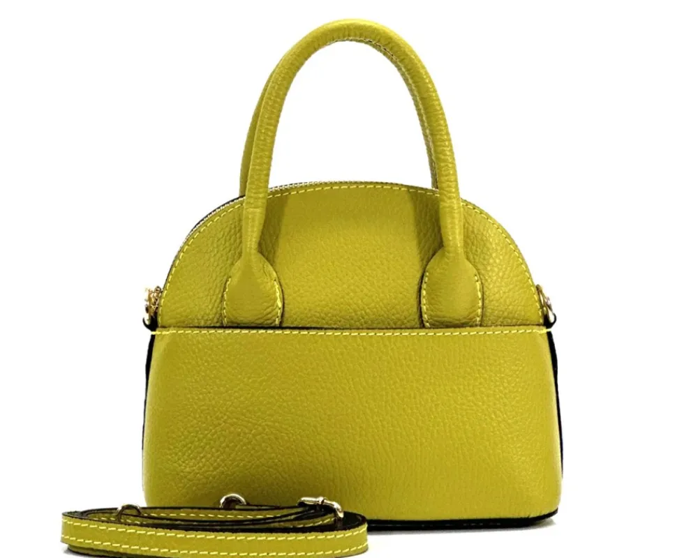 Bellaria Italian Leather Shell Bag*Florence Sale