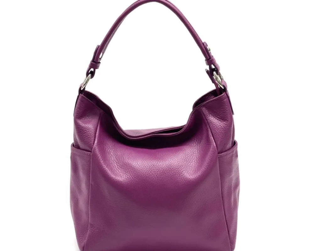Betta Leather Shoulder Bag*Florence Fashion