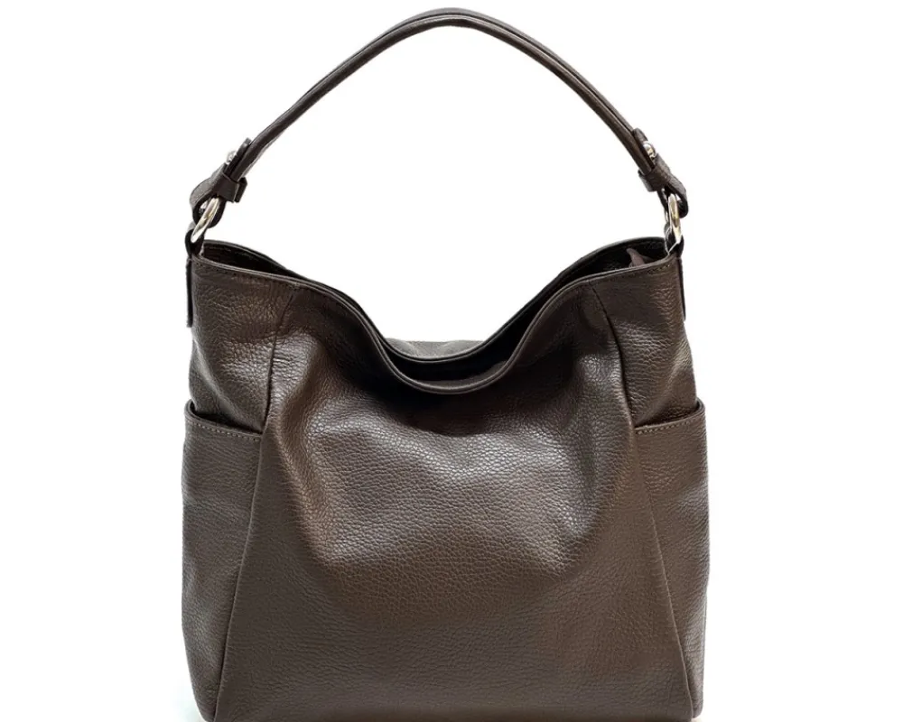 Betta Leather Shoulder Bag*Florence Fashion
