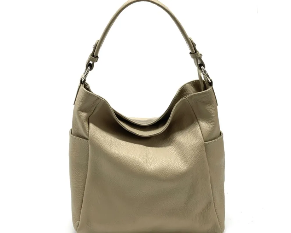 Betta Leather Shoulder Bag*Florence Fashion