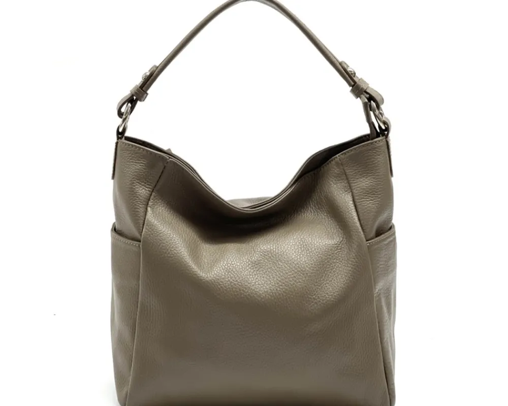 Betta Leather Shoulder Bag*Florence Fashion
