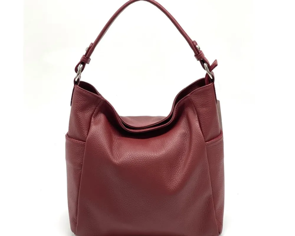 Betta Leather Shoulder Bag*Florence Fashion