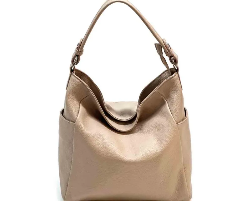Betta Leather Shoulder Bag*Florence Fashion