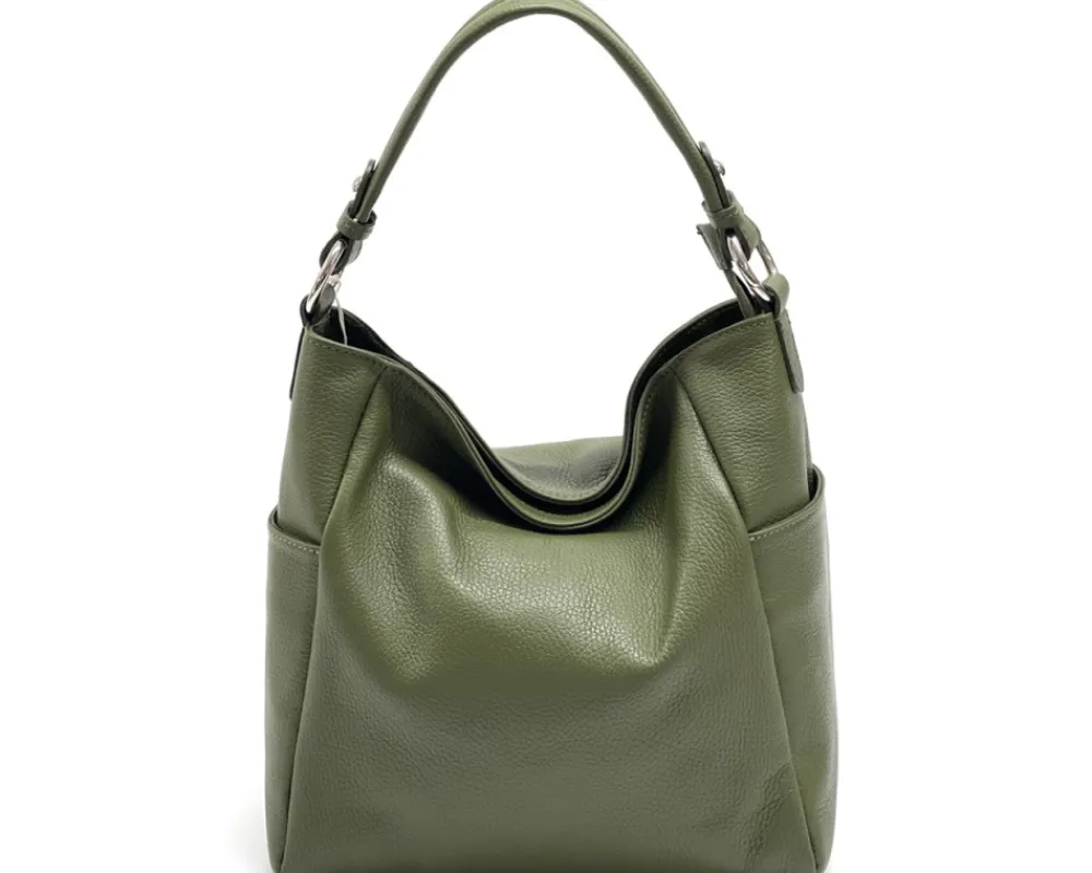Betta Leather Shoulder Bag*Florence Fashion