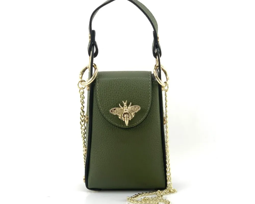Bobbi leather Handbag*Florence Hot