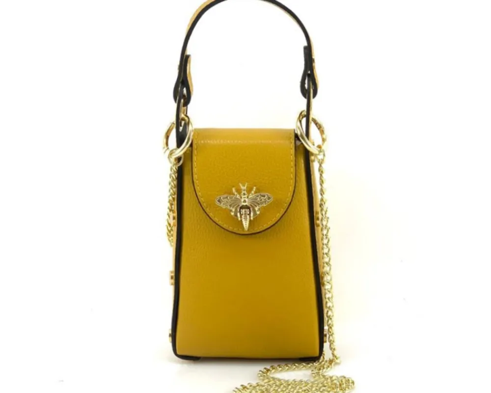 Bobbi leather Handbag*Florence Hot