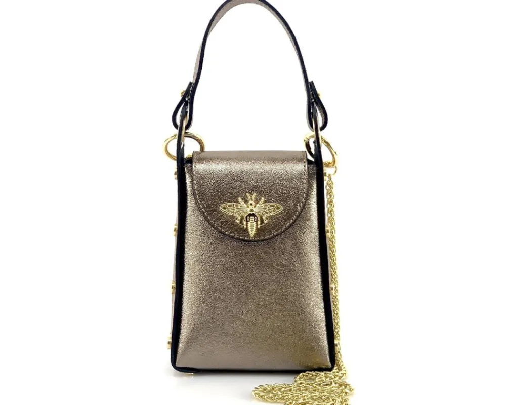 Bobbi leather Handbag*Florence Hot