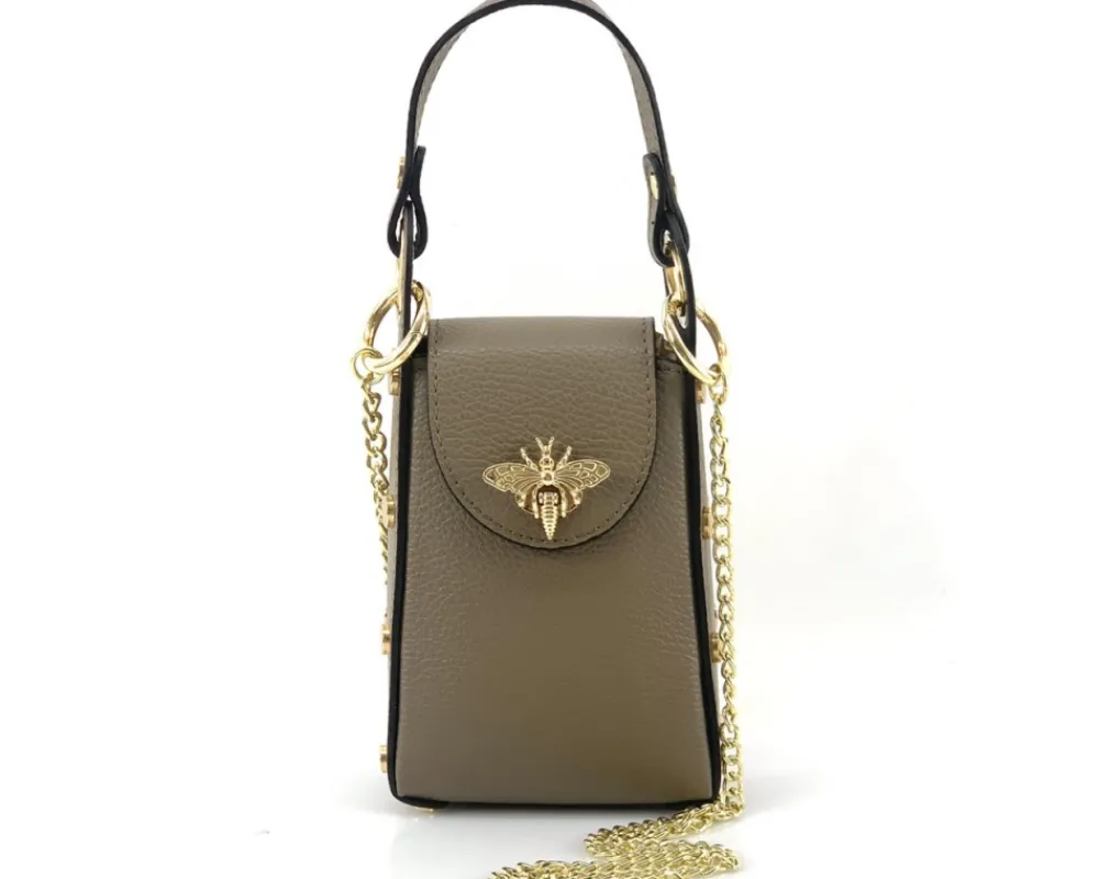 Bobbi leather Handbag*Florence Hot