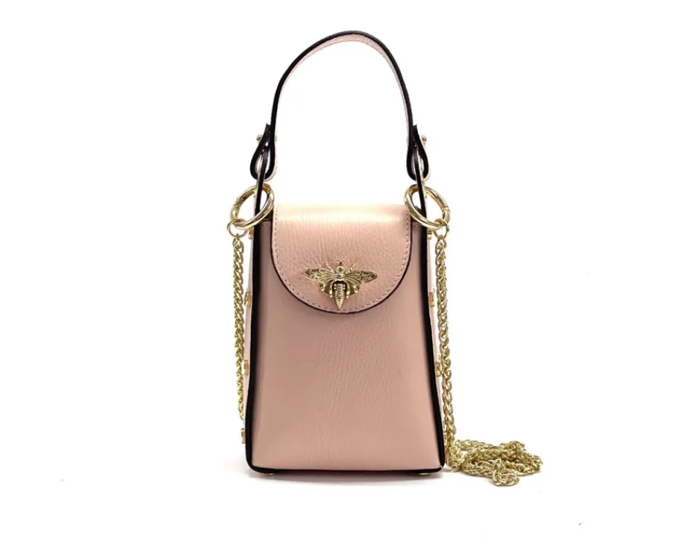 Bobbi leather Handbag*Florence Hot