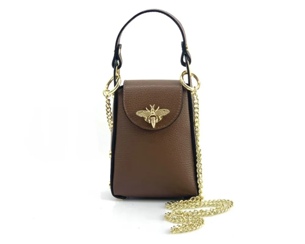 Bobbi leather Handbag*Florence Hot