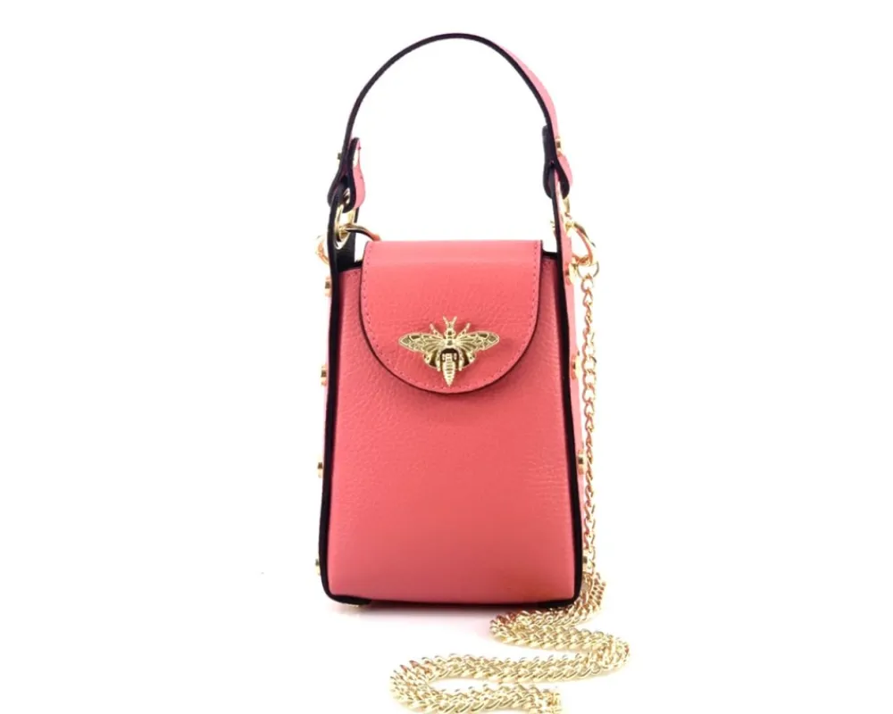 Bobbi leather Handbag*Florence Hot