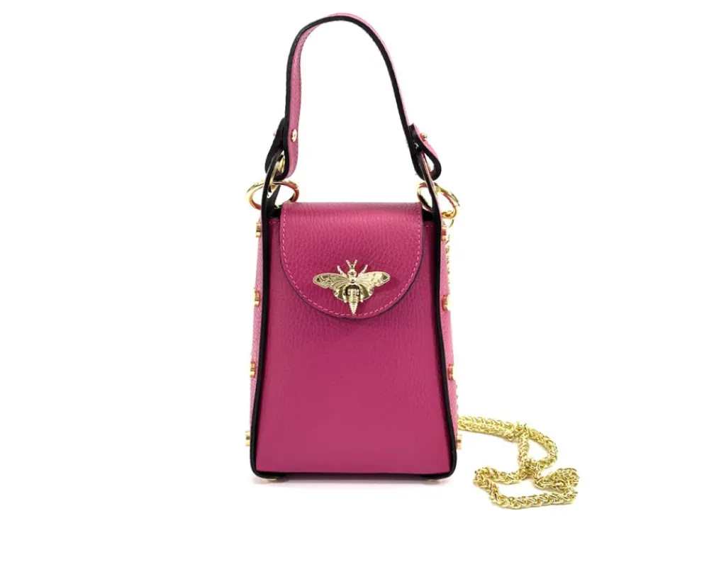 Bobbi leather Handbag*Florence Hot