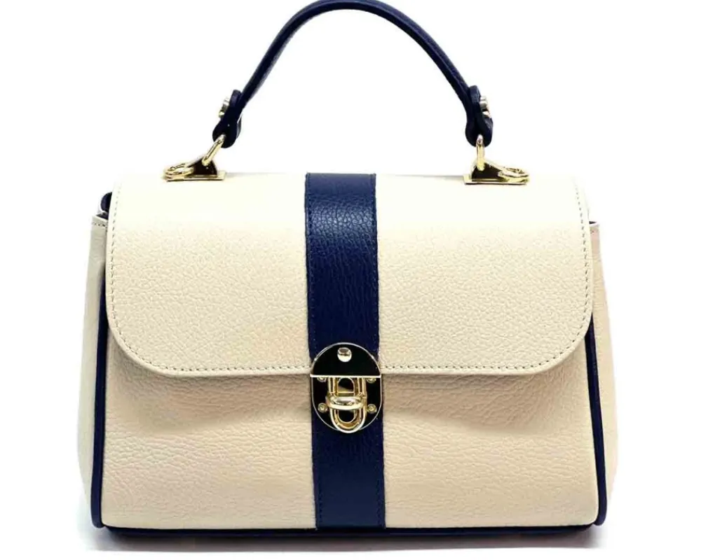 Bowling leather bag*Florence Fashion