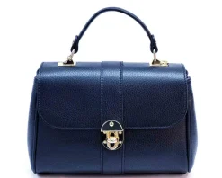Bowling leather bag*Florence Fashion