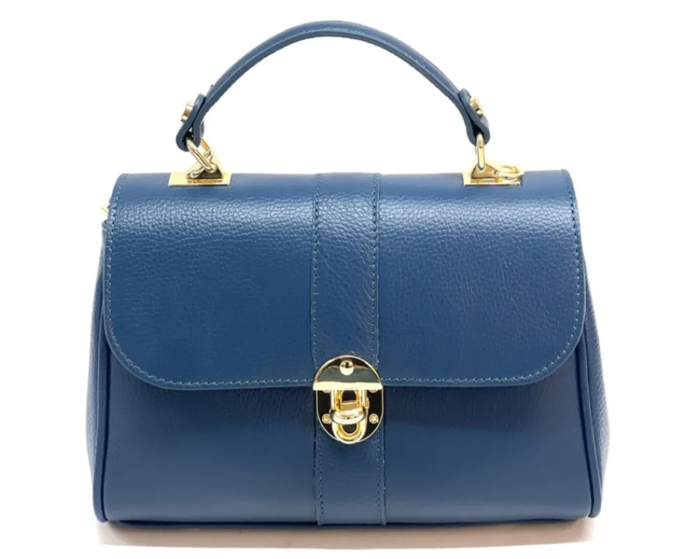 Bowling leather bag*Florence Fashion