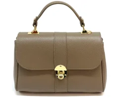 Bowling leather bag*Florence Fashion