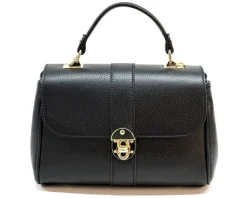 Bowling leather bag*Florence Fashion