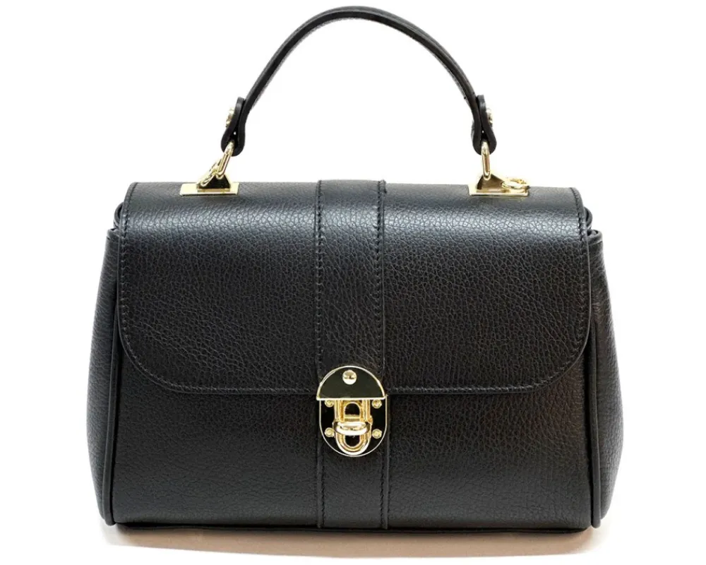 Bowling leather bag*Florence Fashion