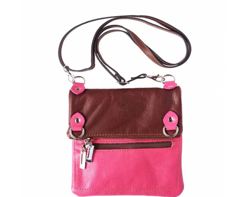 Brigit Shoulder bag in soft genuine leather*Florence Fashion