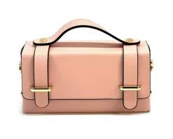Bruna Mini Structured Leather Handbag*Florence Hot