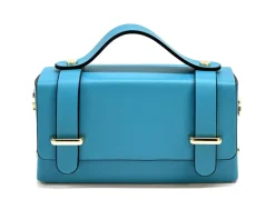 Bruna Mini Structured Leather Handbag*Florence Hot